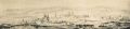 KatNr 378   Alexander Friedrich, Panoramaansicht von Dresden. 1923.
