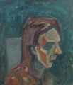 KatNr 073&nbsp;&nbsp; Jean Kirsten, Portrait. 1988.