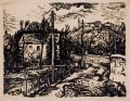 KatNr 392&nbsp;&nbsp; Erhard Hippold, Radebeuler Landschaft. Ohne Jahr.