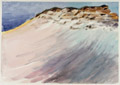 KatNr 505 Renate Drescher-Partheter "Sylt 1965" – Acht Landschaftsdarstellungen / Blühender Kirschbaum. 1965.