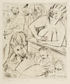 KatNr 363   Paul Kleinschmidt "Die Gosse (Der verlorene Sohn)". 1922.