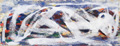 KatNr 235 Max Uhlig, Abendliche Buschlandschaft (Mecklenburg?). 1971.