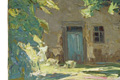 KatNr 42 Otto Altenkirch "Hinter der Scheune" (Hellergut). 1935.