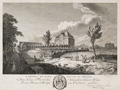KatNr 254 Adrian Zingg "Tharand" / "II. Prospect des Wohn-Hausses zu Stoesitz". 1805/1776.