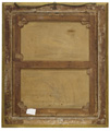 KatNr 3 Frederik de Moucheron, Landschaft mit Burg Bentheim. Wichtiges Gemälde aus dem Besitz der Maria Adelphine Prinzessin zu Bentheim. 3. Viertel 17. Jh.