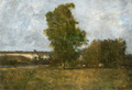 KatNr 097   Léon Richet, Landschaft bei Barbizon. spätes 19. Jh.