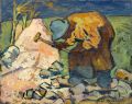 KatNr 098   Wilhelm Rudolph, Straßenarbeiter. Um 1919.