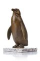 KatNr 688 August Gaul "Pinguin (Kopf nach links)". 1914 – 1920.