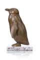 KatNr 688 August Gaul "Pinguin (Kopf nach links)". 1914 – 1920.
