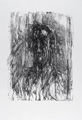 KatNr 635 Max Uhlig "Selbstbild" / "Frontales helles Selbstbild" / "Selbstbild vor grauem Grund" / "Selbst" / "Männerbildnis". 1971 -1977.