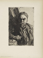 KatNr 436 Anders Zorn "Portrait der Madame Simon" / "Paul Verlaine II". 1895/1896.