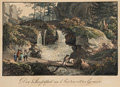 KatNr 281   Adrian Ludwig Richter, Carl August Richter und Carl Beichling, Vier Arbeiten aus "70 mahlerische An- und Aussichten der Umgegend von Dresden in einem Kreise von sechs bis acht Meilen." und eine weitere Ansicht der Sächsischen Schweiz. 1820.