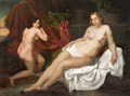 KatNr 011   Maler des Klassizismus, Bathseba im Bade. 1. Viertel 19. Jh.