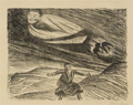 KatNr 305   Ernst Barlach "Armer Vetter und hoher Herr I". 1919.