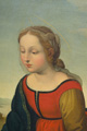 KatNr 5 Raffael Sanzio da Urbino (formatveränderte Kopie des frühen 19. Jh.) "Maria mit Christuskind und Johannes dem Täufer". Um 1507/1508.