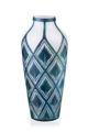 KatNr 807   Seltene Vase mit Fächerdekor. Beckmann & Weis, Mügeln. Wohl 1910– 1920.