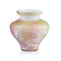 KatNr 805   Vase "Blütenkranz". Beckmann & Weis, Mügeln. Um 1910– 1920.