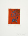 KatNr 149 Wolfgang Bruchwitz "Collage / blau" / "Tao Te King". 2006.