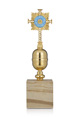 KatNr 970   Johann George Schmidt (verkleinerte Kopie nach), Turmkreuz der Dresdner Frauenkirche. Um 2000.