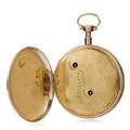 KatNr 941 Große komplizierte Taschenuhr Lepine mit Repetition und Spielwerk. Wohl F. Bille (Spielwerk), wohl Paris. Wohl um 1810/1820.