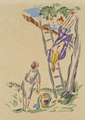 KatNr 339 Antonio Francesco "Liebesfreude". 1920.