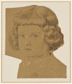 KatNr 270   Julius Hübner d.Ä. "Hans" (Bildnis Hans Hübner 1837–1884). 1842.