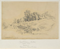 KatNr 279   Carl Wilhelm Müller, Alpenländische Alm mit Bauernhof. 1865.