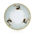 KatNr 750   Teller aus einem Fischservice. Otto Eduard Voigt (Dekor) und Rudolf und Konrad Hentschel (Form) für Meissen. 1901– 1904.