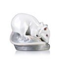 KatNr 715   "Maus auf Postament". Meissen. Ivar Tillberg für Meissen. 1905– 1910.