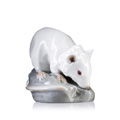 KatNr 715 "Maus auf Postament". Meissen. Ivar Tillberg für Meissen. 1905– 1910.