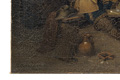 KatNr 17 Christian Friedrich Gonne, Das Ständchen im Wirtshaus. 1844.