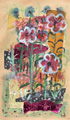 KatNr 445   Elisabeth Ahnert, Blumenbeet. Wohl um 1960.