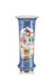 KatNr 741 Große Flötenvase mit "Indisch-Malerei". Meissen. 1726.
