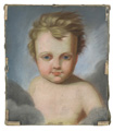 KatNr 262 Zeichner des Klassizismus, Putto aus dem Nachlass Carl Christian Vogel von Vogelsteins. Frühes 19. Jh.