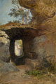 KatNr 025   Ernst Erwin Oehme (alt zugeschr.), Labyrinth, Sächsische Schweiz (?). spätes 19. Jh.