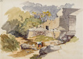 KatNr 265   Heinrich Gärtner, Griechische Wäscherinnen an einem Bachlauf. 1888– 1889.