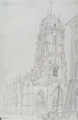 KatNr 287   Gottlob Friedrich Thormeyer "Der Dom in Bern". frühes 19. Jh.
