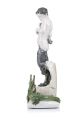 KatNr 400103 Sehr großer "Faun mit Krokodil". Ferdinand Liebermann für Rosenthal (Selb). 1914.