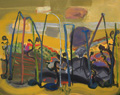 KatNr 242   Rainer Zille "Abend in Pannonhalma". 1997.