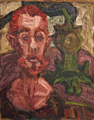KatNr 244   Dresdner (?) Künstler, Porträt Ernst Barlach als Büste. Wohl nach 1960.