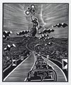 KatNr 573   Wolfgang Mattheuer "Hinter den sieben Bergen". 1970.