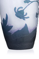 KatNr 812 Vase "Chrysantheme". Arsall, Vereinigte Lausitzer Glaswerke AG, Weißwasser / Oberlausitz. 1918– 1929.