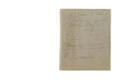 KatNr 401 Hans Poelzig, Zwei Manuskripte. Um 1928.