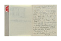 KatNr 401 Hans Poelzig, Zwei Manuskripte. Um 1928.