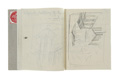 KatNr 401 Hans Poelzig, Zwei Manuskripte. Um 1928.