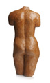 KatNr 707 Monogrammist G.W., Weiblicher Torso. Wohl 1970er Jahre.