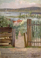 KatNr 076   Hermann Kiekebusch, An der Havel bei Werder. 1895.