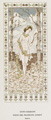 KatNr 332   Otto Eckmann "Wenn der Frühling kommt" / "Schwertlilien". Um 1895/1895.