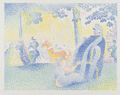 KatNr 331   Henri Edmond Cross "In den Champs-Elysées". 1898.