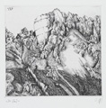 KatNr 667 Baldwin Zettl "Paysages – Mit dem Stichel durch die Landschaft". 1982.